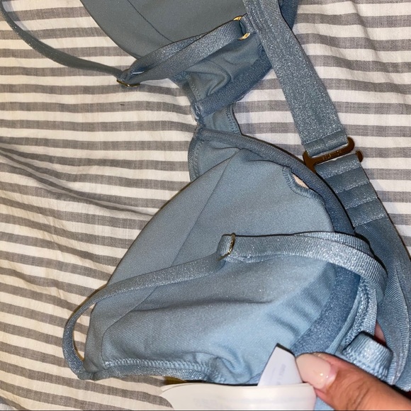 Hollister mint blue two piece bikini swim set - Picture 9 of 12